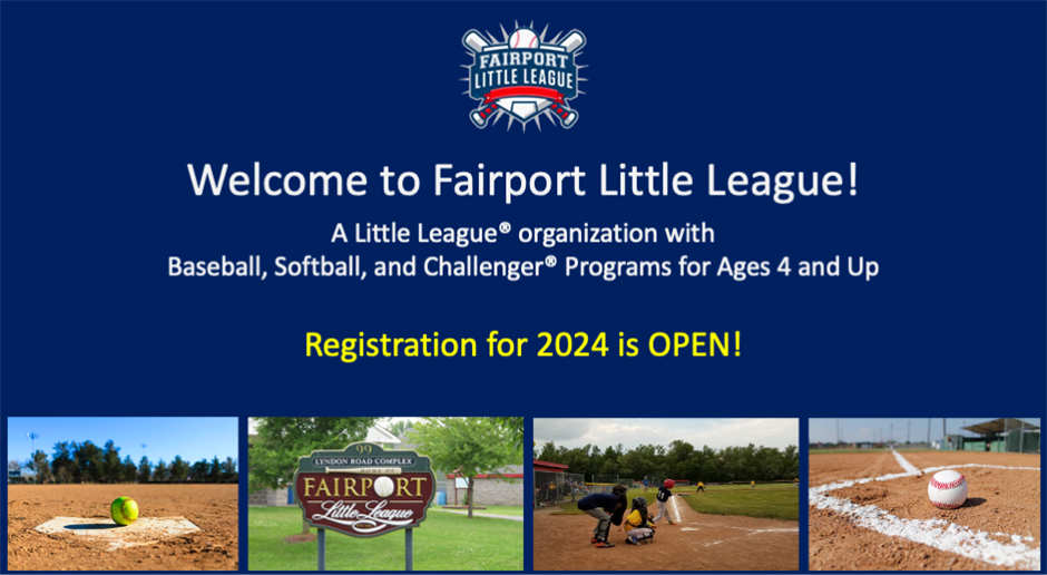 Welcome to Fairport Little League